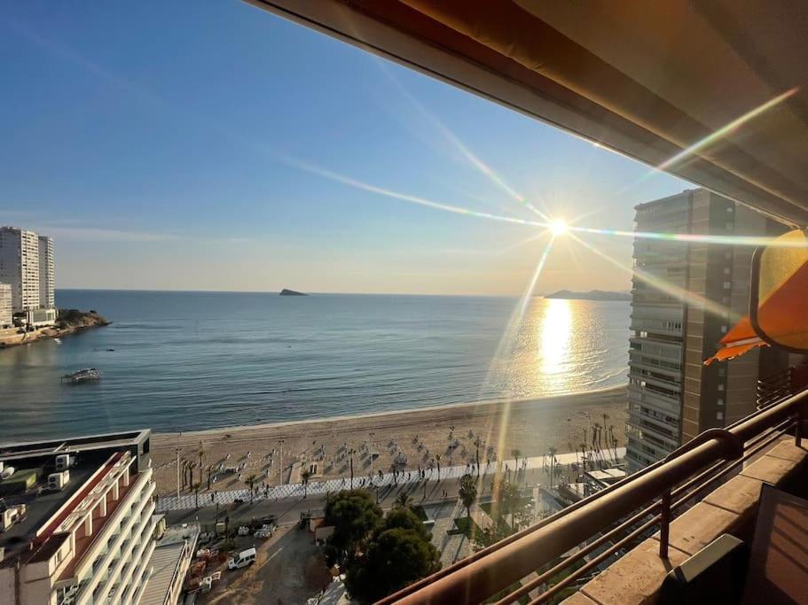 Ferienwohnung Centro Primera Linea Con Piscina Benidorm Exterior foto