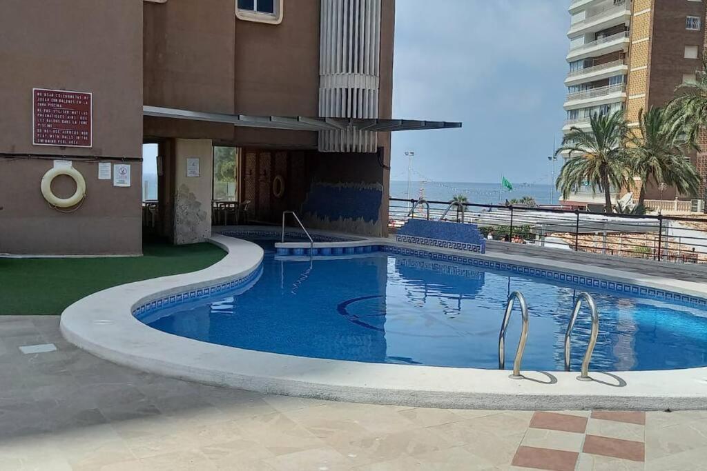 Ferienwohnung Centro Primera Linea Con Piscina Benidorm Exterior foto