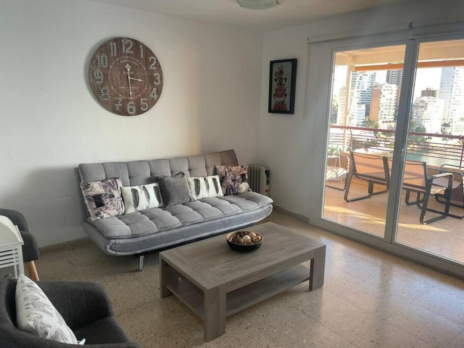 Ferienwohnung Centro Primera Linea Con Piscina Benidorm Exterior foto