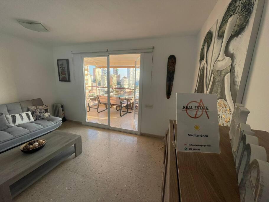Ferienwohnung Centro Primera Linea Con Piscina Benidorm Exterior foto